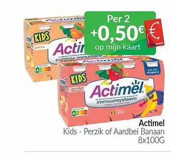 Actimel kids perzik of aardbei banaan