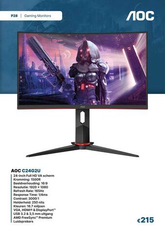Aoc c24g2u