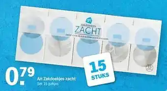 Albert Heijn Ah zakdoekjes zacht aanbieding