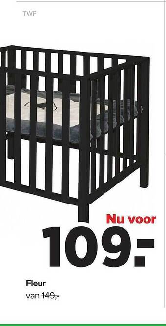 Baby-Dump Fleur twf aanbieding