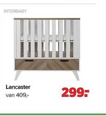 Baby-Dump Lancaster interbaby aanbieding