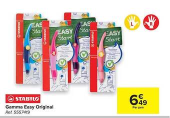 Carrefour Stabilo gamma easy original aanbieding