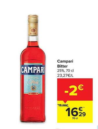 Carrefour Campari bitter aanbieding
