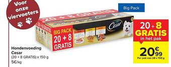 Hondenvoeding cesar