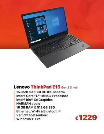 Lenovo thinkpad e15