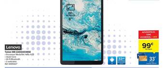Carrefour Lenovo tablet m8 za5g0038se aanbieding