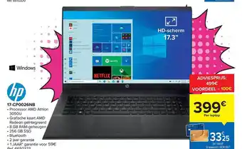 Carrefour Hp 17-cp0026nb aanbieding