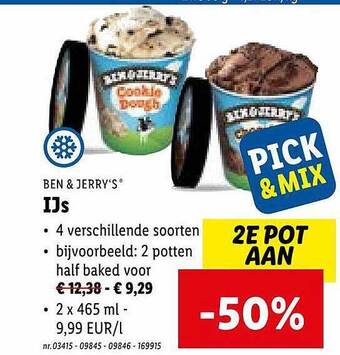 Ben & jerry's ijs
