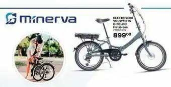 Supra Bazar Elektrische vouwfiets e-foldo mat groen aanbieding