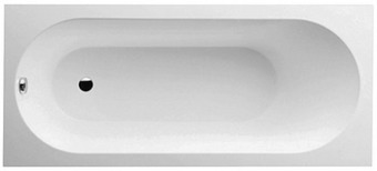 X2O Villeroy & Boch Oberon eenpersoons inbouwbad 180 x 80 cm quaryl glanzend wit aanbieding