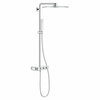 X2O Grohe Euphoria Smartcontrol system 310 Cube duo regendoucheset thermostatisch chroom aanbieding