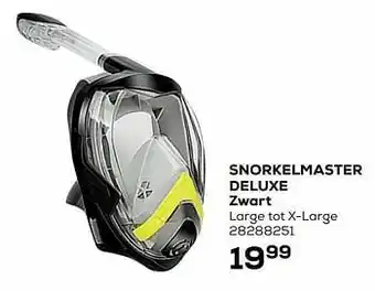 Supra Bazar Snorkelmaster deluxe aanbieding