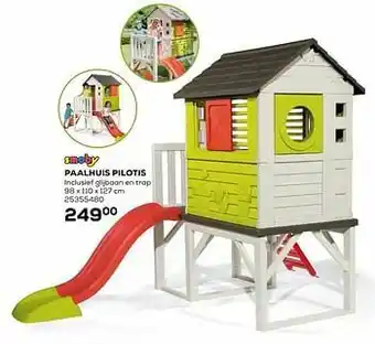 Smoby paalhuis pilotis