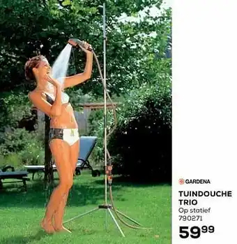 Gardena tuindouche trio
