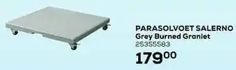 Supra Bazar Parasolvoet salerno grey hammered graniet aanbieding