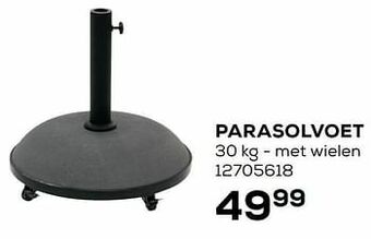 Supra Bazar Parasolvoet aanbieding