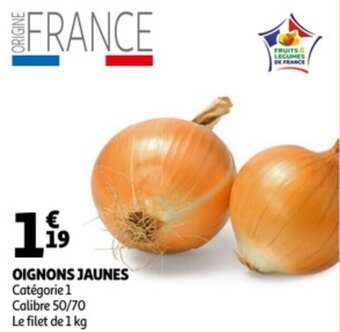 Oignons Jaunes