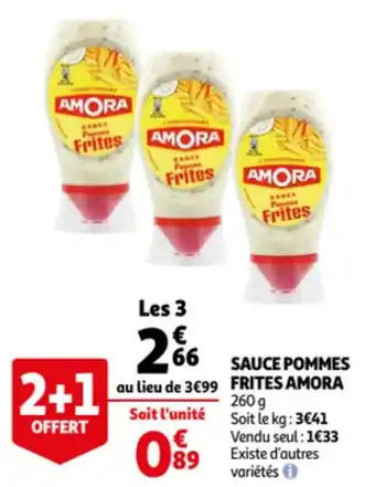 Sauce Pommes Frites Amora