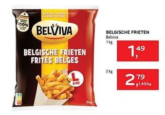 Alvo Belgische frieten belviva 1kg aanbieding