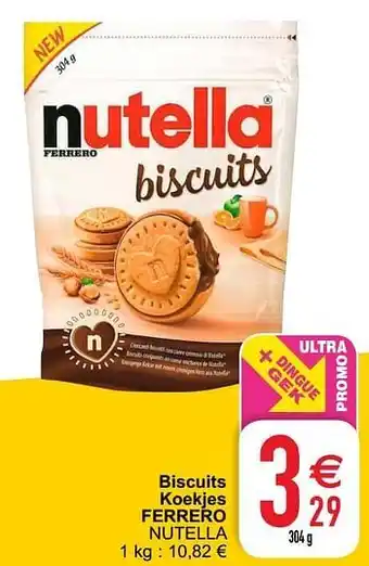 Cora Biscuits koekjes ferrero 304g aanbieding