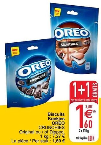 Cora Biscuits koekjes oreo aanbieding