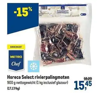 Makro Horeca select rivierpalingmoten 900g aanbieding