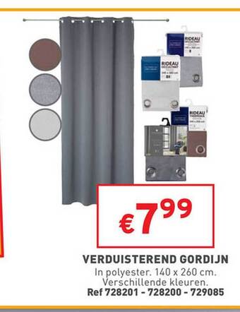 Trafic Verduisterend gordijn aanbieding