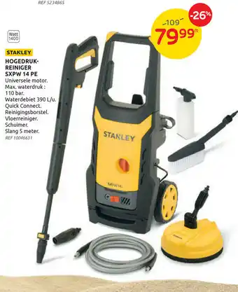 Brico Hogedruk reiniger sxpw 14 pe aanbieding