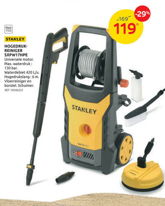 Brico Hogedrukreiniger sxpw17hpe aanbieding