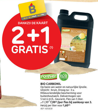Brico Bio carbonil aanbieding