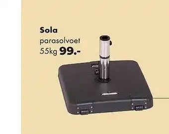 Sola Parasolvoet 55kg