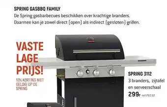 Freetime Spring Gasbbq Family aanbieding