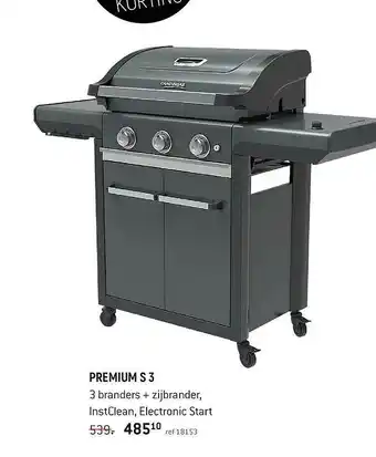 Freetime Gasbarbecues Premium S 3 aanbieding