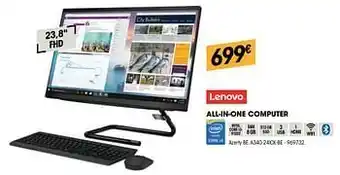 Lenovo all-in-one computer a340-24ick-be