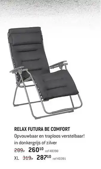 Freetime Relax Futura Be Comfort aanbieding
