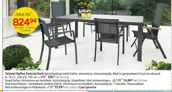 Brico Tuinset dafne central park aanbieding