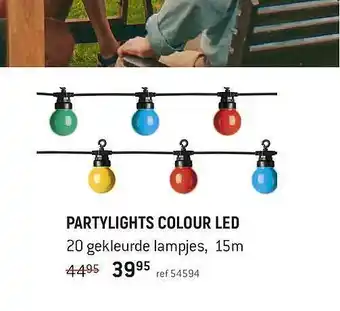 Freetime Partylights Colour Led aanbieding