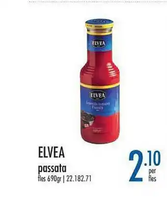 Horeca totaal Elvea Passata aanbieding