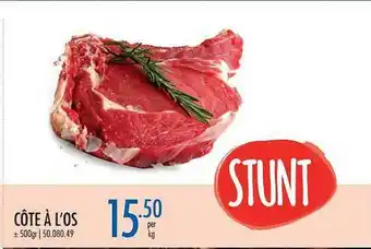 Côte à L'os