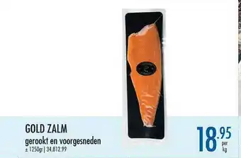 Horeca totaal Gold Zalm Gerookt En Voorgesneden aanbieding