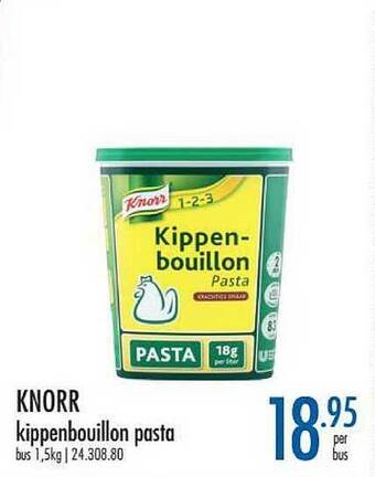Horeca totaal Knorr Kippenbouillon Pasta aanbieding