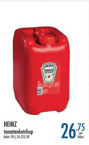Horeca totaal Heinz Tomatenketchup aanbieding