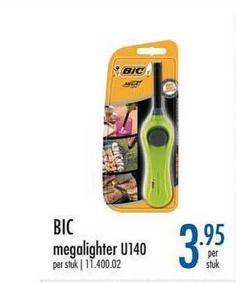 Horeca totaal Bic Megalighter U140 aanbieding