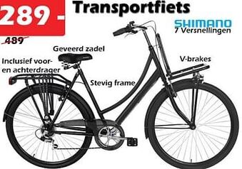 iTEK Transportfiets aanbieding