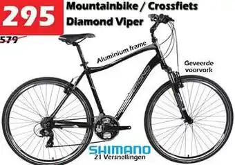 Mountainbike -crossfiets diamond viper