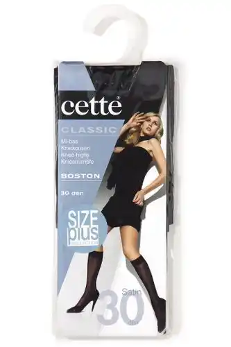 Cette nylon kniekous boston black