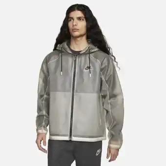 Nike Nike sportswear tpu-herenjack met capuchon - zwart aanbieding