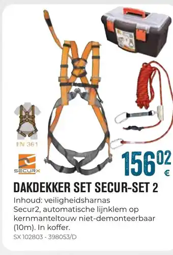 Meno Dakdekker Set Secur Set 2 aanbieding