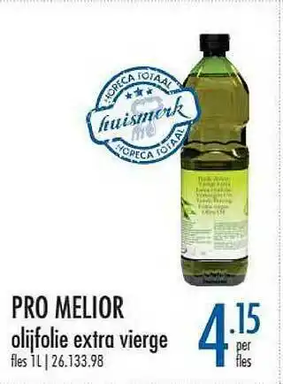 Pro Melior Olijfolie Extra Vierge 1l