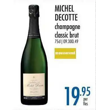 Michel Decotte Champagne Classic Brut